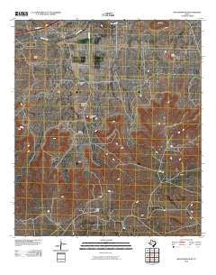 Skyscraper Peak Texas Historical topographic map, 1:24000 scale, 7.5 X 7.5 Minute, Year 2010
