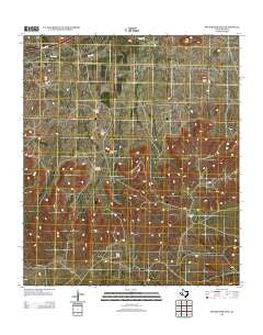 Skyscraper Peak Texas Historical topographic map, 1:24000 scale, 7.5 X 7.5 Minute, Year 2012