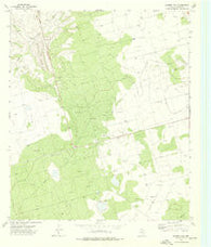 Slager Lake Texas Historical topographic map, 1:24000 scale, 7.5 X 7.5 Minute, Year 1973