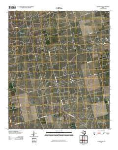 Slager Lake Texas Historical topographic map, 1:24000 scale, 7.5 X 7.5 Minute, Year 2010