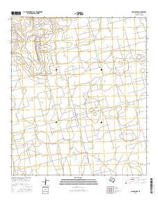 Slager Lake Texas Current topographic map, 1:24000 scale, 7.5 X 7.5 Minute, Year 2016
