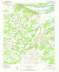 Slate Shoals Texas Historical topographic map, 1:24000 scale, 7.5 X 7.5 Minute, Year 1951