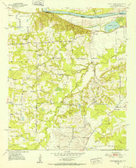 Slate Shoals Texas Historical topographic map, 1:24000 scale, 7.5 X 7.5 Minute, Year 1951