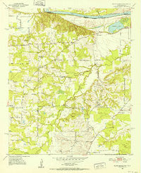 Slate Shoals Texas Historical topographic map, 1:24000 scale, 7.5 X 7.5 Minute, Year 1951