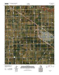 Slaton Texas Historical topographic map, 1:24000 scale, 7.5 X 7.5 Minute, Year 2010