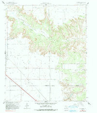 Slaton NE Texas Historical topographic map, 1:24000 scale, 7.5 X 7.5 Minute, Year 1965