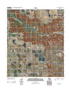 Slaton NE Texas Historical topographic map, 1:24000 scale, 7.5 X 7.5 Minute, Year 2012