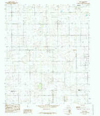 Slide Texas Historical topographic map, 1:24000 scale, 7.5 X 7.5 Minute, Year 1985