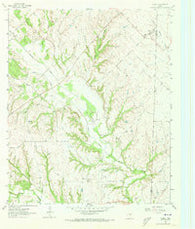Slidell Texas Historical topographic map, 1:24000 scale, 7.5 X 7.5 Minute, Year 1961