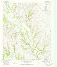 Slidell Texas Historical topographic map, 1:24000 scale, 7.5 X 7.5 Minute, Year 1961