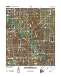 Slidell Texas Historical topographic map, 1:24000 scale, 7.5 X 7.5 Minute, Year 2013