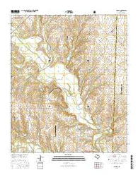 Slidell Texas Current topographic map, 1:24000 scale, 7.5 X 7.5 Minute, Year 2016