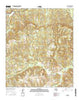 Slocum Texas Current topographic map, 1:24000 scale, 7.5 X 7.5 Minute, Year 2016