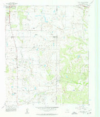 Sloop Creek Texas Historical topographic map, 1:24000 scale, 7.5 X 7.5 Minute, Year 1956