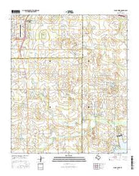 Sloop Creek Texas Current topographic map, 1:24000 scale, 7.5 X 7.5 Minute, Year 2016