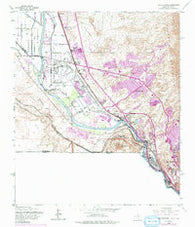 Smeltertown Texas Historical topographic map, 1:24000 scale, 7.5 X 7.5 Minute, Year 1955