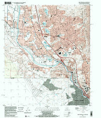 Smeltertown Texas Historical topographic map, 1:24000 scale, 7.5 X 7.5 Minute, Year 1996