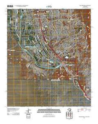 Smeltertown Texas Historical topographic map, 1:24000 scale, 7.5 X 7.5 Minute, Year 2010