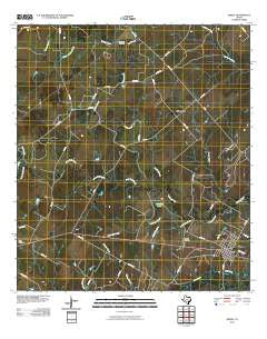Smiley Texas Historical topographic map, 1:24000 scale, 7.5 X 7.5 Minute, Year 2010