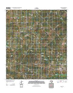 Smiley Texas Historical topographic map, 1:24000 scale, 7.5 X 7.5 Minute, Year 2013