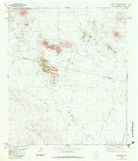 Smith Hills Texas Historical topographic map, 1:24000 scale, 7.5 X 7.5 Minute, Year 1983
