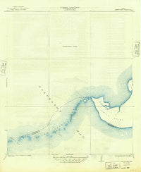 Smith Point Texas Historical topographic map, 1:31680 scale, 7.5 X 7.5 Minute, Year 1933