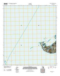 Smith Point Texas Historical topographic map, 1:24000 scale, 7.5 X 7.5 Minute, Year 2010