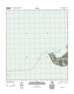 Smith Point Texas Historical topographic map, 1:24000 scale, 7.5 X 7.5 Minute, Year 2013