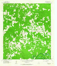 Smithland Texas Historical topographic map, 1:24000 scale, 7.5 X 7.5 Minute, Year 1962