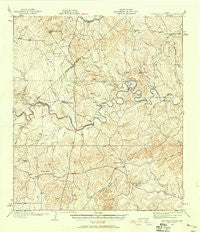 Smithson Valley Texas Historical topographic map, 1:62500 scale, 15 X 15 Minute, Year 1929