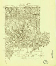 Smithson Valley No. 1 Texas Historical topographic map, 1:48000 scale, 7.5 X 7.5 Minute, Year 1925