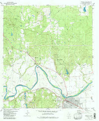Smithville Texas Historical topographic map, 1:24000 scale, 7.5 X 7.5 Minute, Year 1982