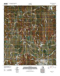 Smithville Texas Historical topographic map, 1:24000 scale, 7.5 X 7.5 Minute, Year 2010
