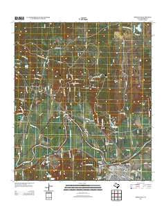 Smithville Texas Historical topographic map, 1:24000 scale, 7.5 X 7.5 Minute, Year 2013
