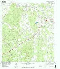 Smithville NW Texas Historical topographic map, 1:24000 scale, 7.5 X 7.5 Minute, Year 1982