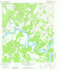 Smithwick Texas Historical topographic map, 1:24000 scale, 7.5 X 7.5 Minute, Year 1967
