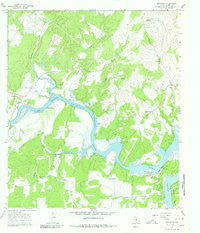 Smithwick Texas Historical topographic map, 1:24000 scale, 7.5 X 7.5 Minute, Year 1967
