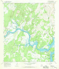 Smithwick Texas Historical topographic map, 1:24000 scale, 7.5 X 7.5 Minute, Year 1967