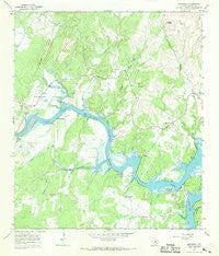 Smithwick Texas Historical topographic map, 1:24000 scale, 7.5 X 7.5 Minute, Year 1967