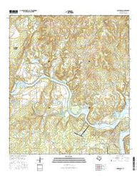 Smithwick Texas Current topographic map, 1:24000 scale, 7.5 X 7.5 Minute, Year 2016