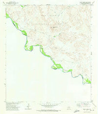 Smoky Creek Texas Historical topographic map, 1:24000 scale, 7.5 X 7.5 Minute, Year 1971