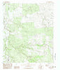 Smoky Draw Texas Historical topographic map, 1:24000 scale, 7.5 X 7.5 Minute, Year 1984
