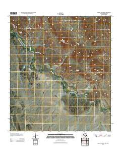 Smoky Creek Texas Historical topographic map, 1:24000 scale, 7.5 X 7.5 Minute, Year 2012