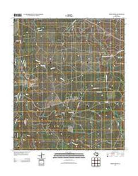Smoky Draw Texas Historical topographic map, 1:24000 scale, 7.5 X 7.5 Minute, Year 2012