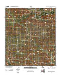 Smoky Mountain Ranch Texas Historical topographic map, 1:24000 scale, 7.5 X 7.5 Minute, Year 2012