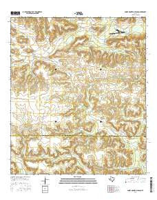 Smoky Mountain Ranch Texas Current topographic map, 1:24000 scale, 7.5 X 7.5 Minute, Year 2016