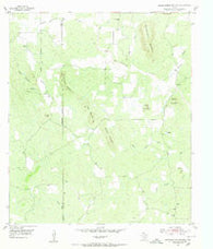 Smoothingiron Mountain Texas Historical topographic map, 1:24000 scale, 7.5 X 7.5 Minute, Year 1955