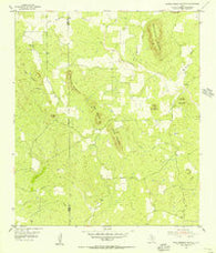 Smoothingiron Mountain Texas Historical topographic map, 1:24000 scale, 7.5 X 7.5 Minute, Year 1955
