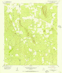 Smoothingiron Mountain Texas Historical topographic map, 1:24000 scale, 7.5 X 7.5 Minute, Year 1955