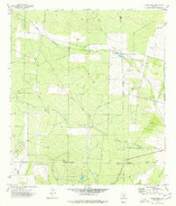 Snake Creek Texas Historical topographic map, 1:24000 scale, 7.5 X 7.5 Minute, Year 1974